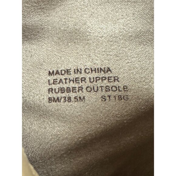 Michael Kors‎ Black Suede Arabella Ankle Boots Zip Booties Studded Heels Size 8 - Picture 11 of 13